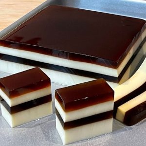Bánh Flan Rau Câu Cà Phê