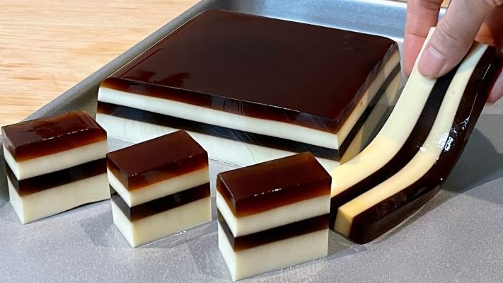 Bánh Flan Rau Câu Cà Phê