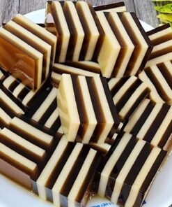 Bánh Flan Rau Câu Cà Phê