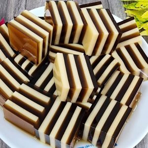 Bánh Flan Rau Câu Cà Phê